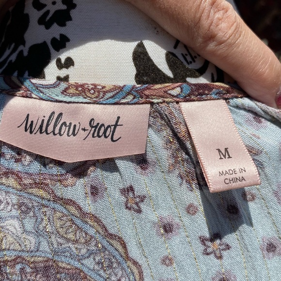 WILLOW + ROOT blouse M - Picture 7 of 8